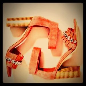 Jeffrey Campbell Ruffled Purdy Heels